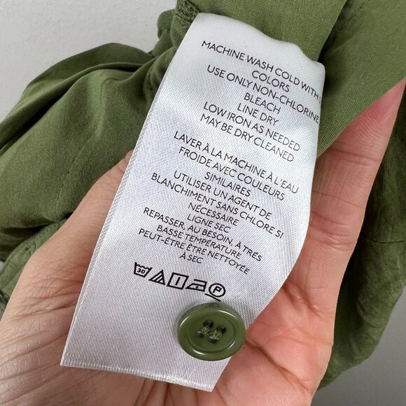 Anthropologie Olive Wide Leg Pants - Picture 10 of 11